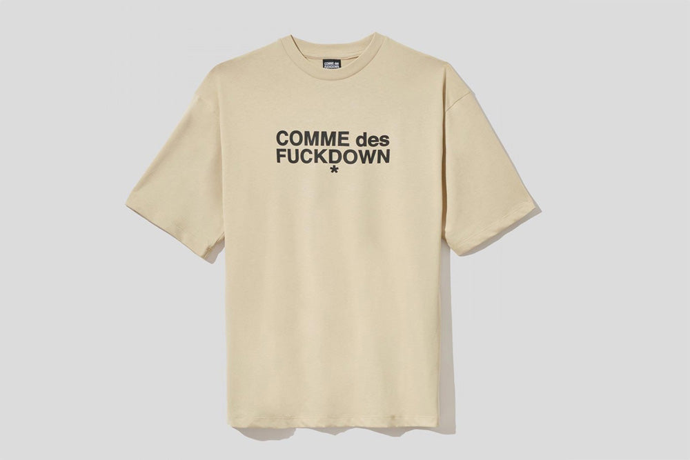 COMME des FUCKDOWN DOPEST EXCLUSIVE Tee Release！