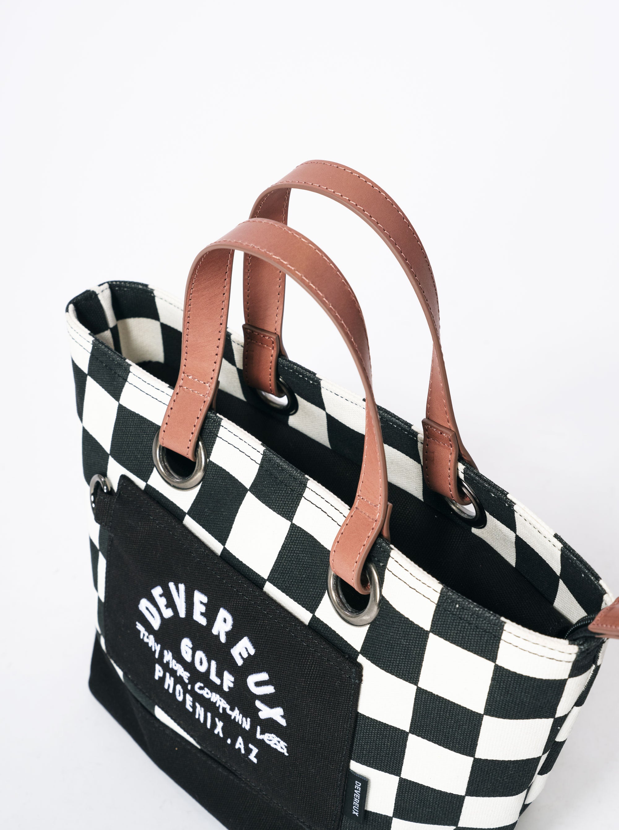 Cafe Racer Cotton Canvas Cart Bag 763472827-BLACK